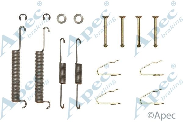 APEC BRAKING Комплектующие, тормозная колодка KIT728